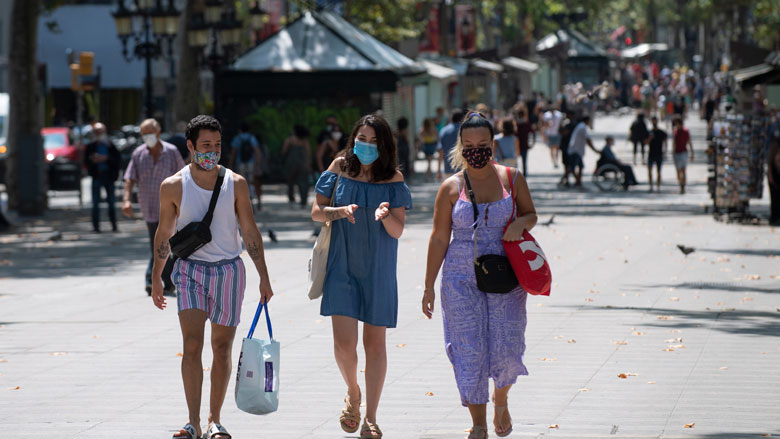 Mogelijk geen repatriëring nodig voor vakantiegangers Barcelona