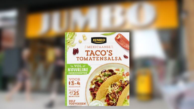 Jumbo haalt taco-maaltijdpakket terug wegens foute allergeninformatie