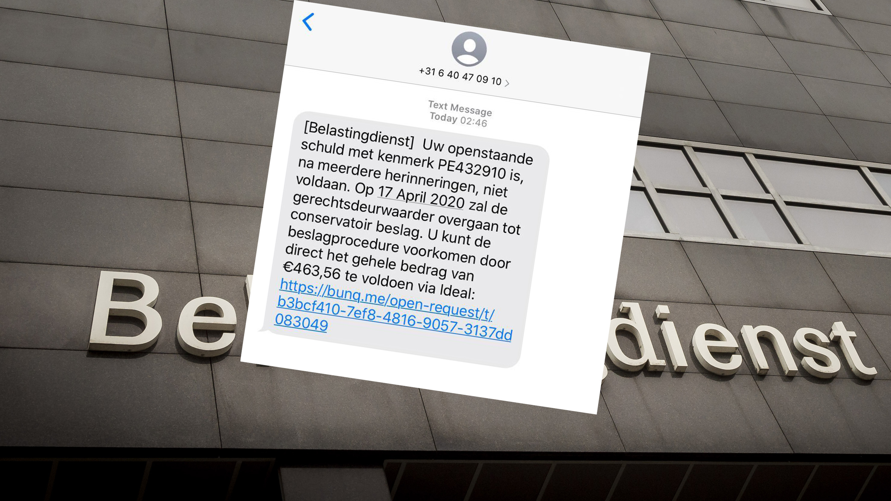 Pas Op Voor Valse Sms Van Belastingdienst Over Openstaande Schuld Radar Het Consumentenprogramma Van Avrotros