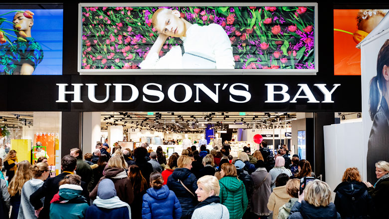 'Faillissement Hudson's Bay dreigt'