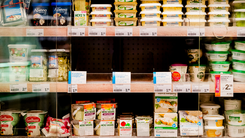 Let op: foute informatie op krabsalade Albert Heijn