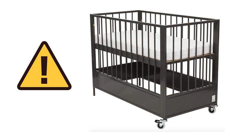 NVWA waarschuwt voor onveilig ledikant van fabrikant Coming Kids