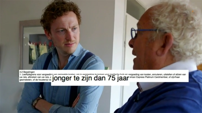 American Express stopt met leeftijdsdiscriminatie na uitzending Radar