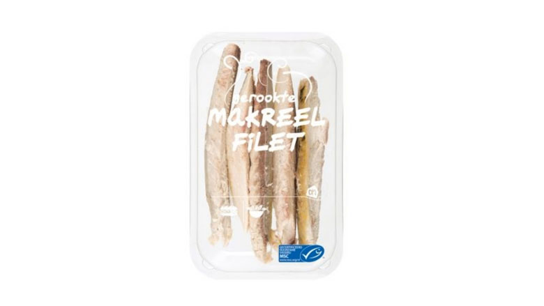 Makreelfilet uit schap Albert Heijn