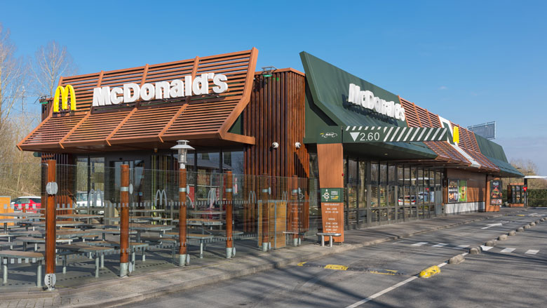 Laadpalen voor elektrische auto's bij McDonald's-restaurants