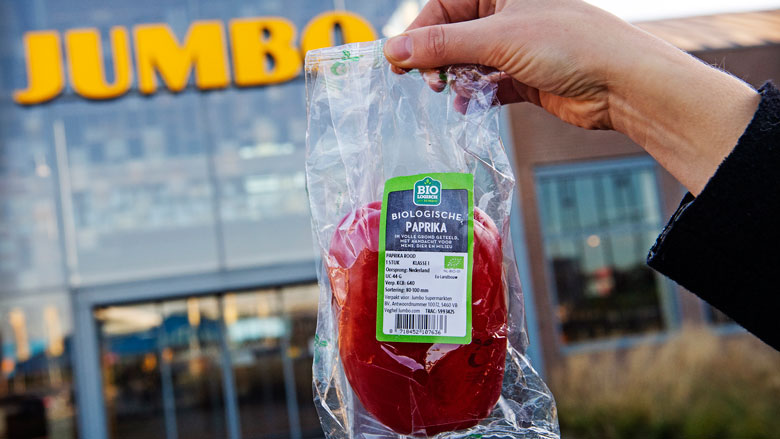 'Mispaksel van het Jaar' gaat naar biopaprika van Jumbo