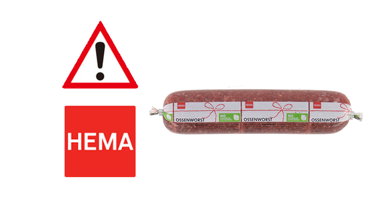 HEMA haalt ossenworst uit de schappen