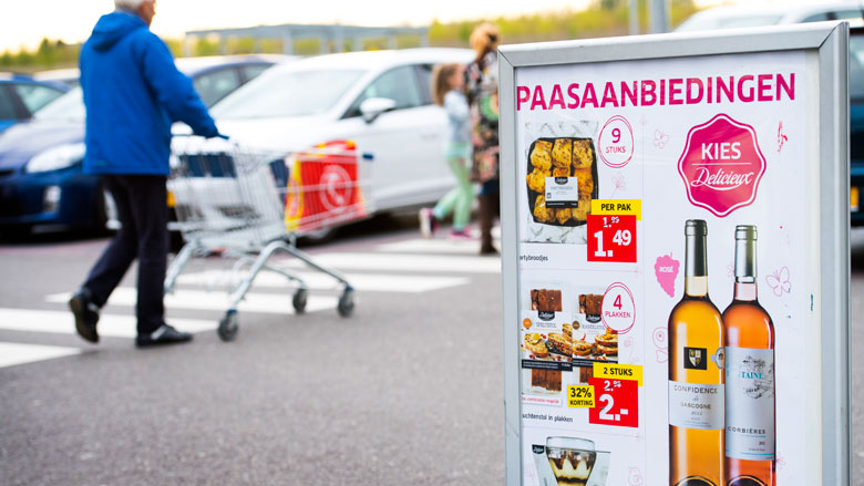 'Supermarkten behalen recordomzet met Pasen'