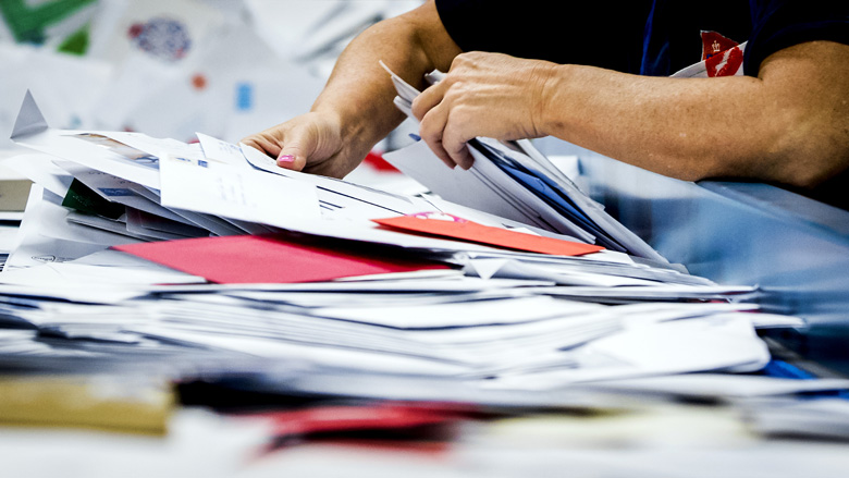 PostNL bezorgde vorig jaar 95 procent van de post op tijd