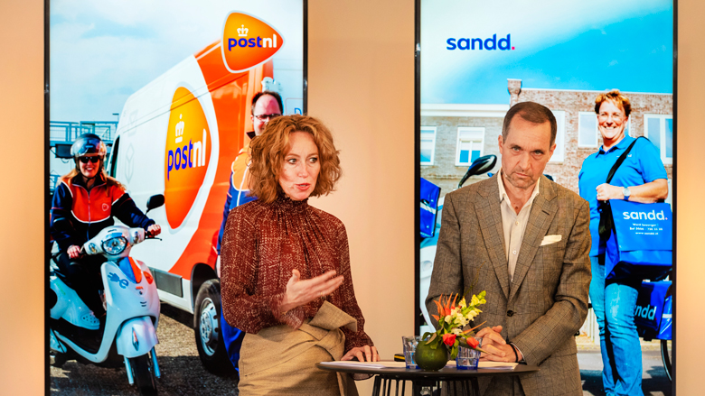 PostNL en Sandd mogen alsnog fuseren