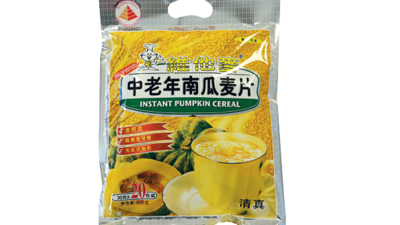 Waarschuwing voor Pumpkin Cereal van Amazing Oriental