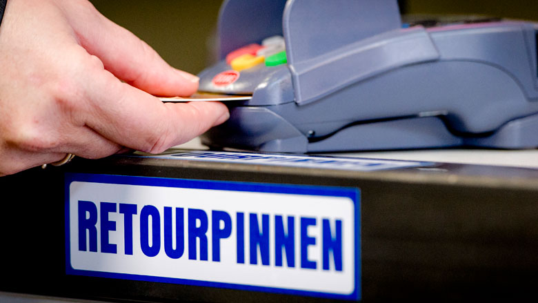 Nederlanders maken vaker gebruik van retourpinnen