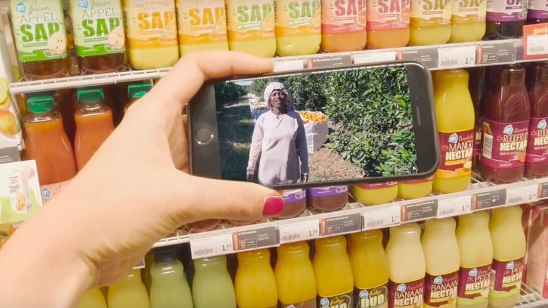 Jus d'orange Albert Heijn straks te volgen van sinaasappelboom tot winkelschap