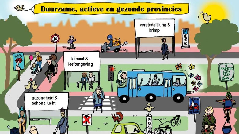 Rover: aandeel lopen, fietsen en ov in aantal reizigerskilometers moet verdubbelen