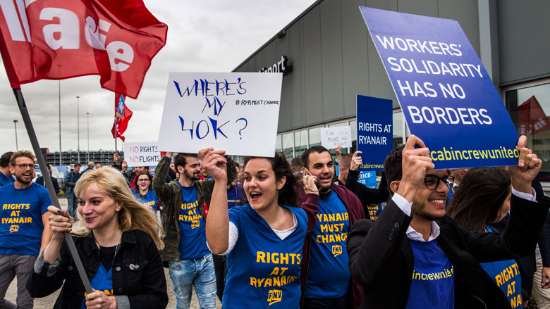 'Ryanair moet staking-gedupeerden compenseren'