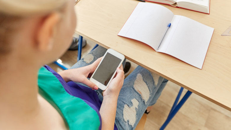 Mobieltjesverbod op school? Goed plan, vindt meerderheid