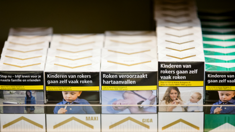 België kiest voor neutrale sigarettenpakjes