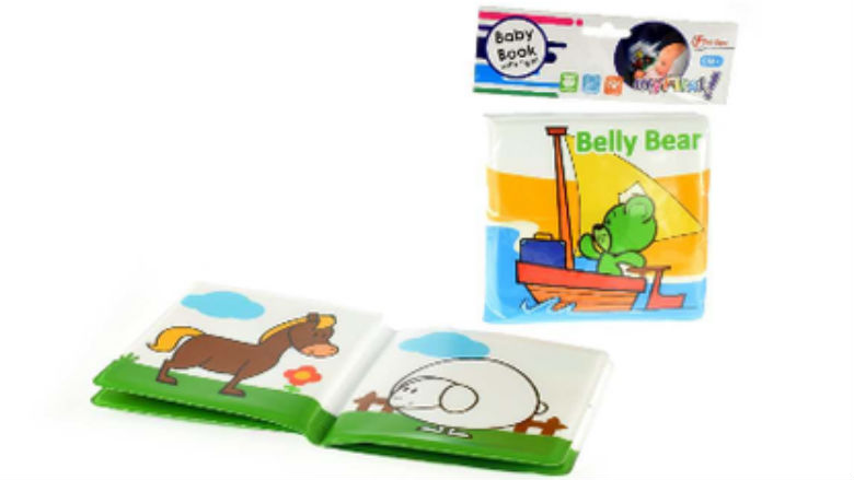 Speelgoedhandel Toi-Toys roept waterbestendig plaatjesboek terug