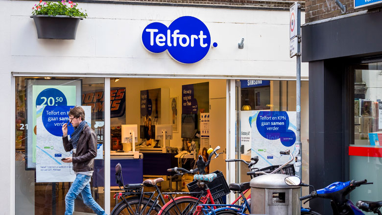 Telfort verdwijnt definitief uit winkelstraat