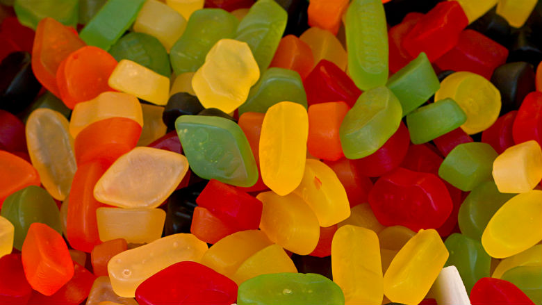 Per stuk verpakte winegums leveren Red Band 'Mispaksel' op