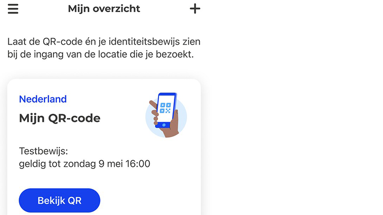 QR-code laten controleren