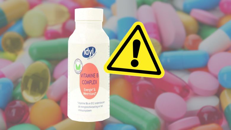 Uitgang regeling te rechtvaardigen Terugroepactie: te veel chloorethanol in vitamine B-tabletten Idyl - Radar  - het consumentenprogramma van AVROTROS
