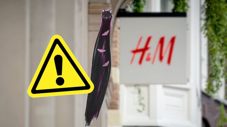 Kinderhaarclip H&M teruggeroepen, kans op inwendige verwonding