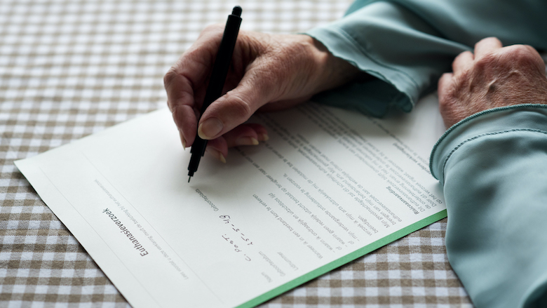 Je regelt makkelijk zelf een wilsverklaring - zonder notariskosten