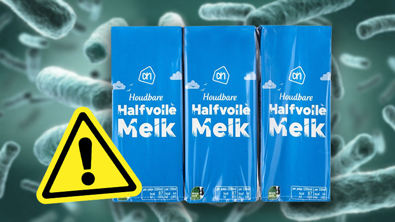 Albert Heijn roept melkpakjes terug, kans op voedselvergiftiging