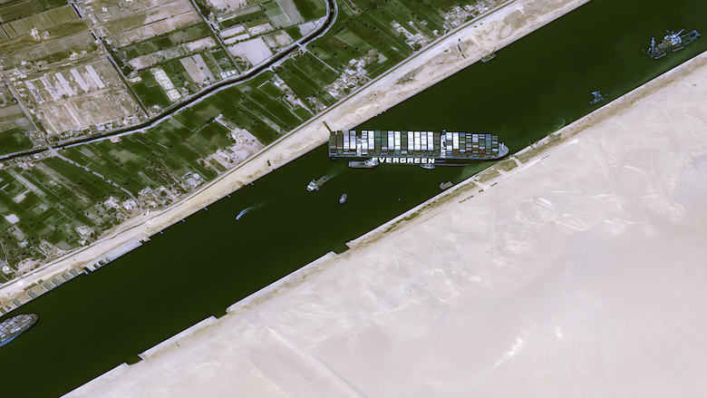 Winkelketens wellicht in problemen door blokkade Suezkanaal