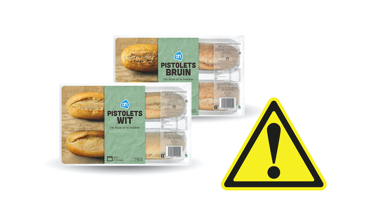 Waarschuwing: mogelijk stukjes metaal in pistoletjes Albert Heijn