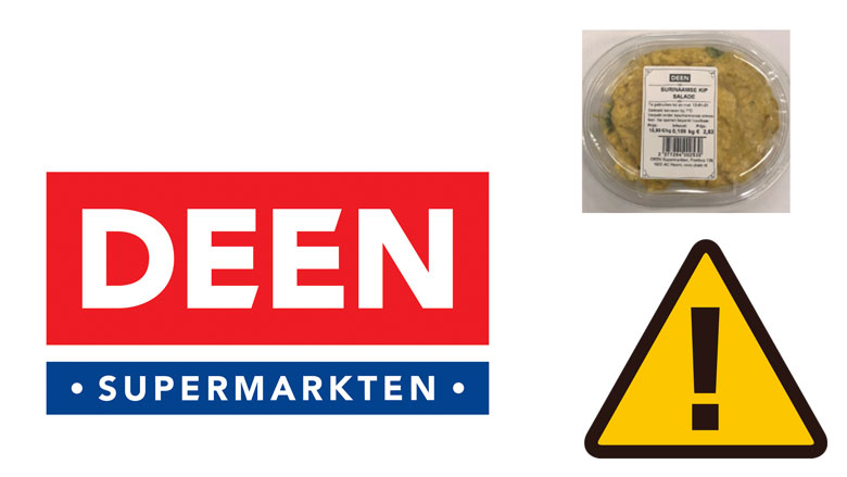 Kipsalade DEEN uit schap: tijdens controle listeria aangetroffen